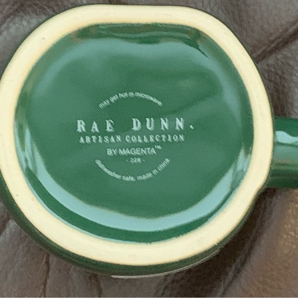 Rae Dunn SANTA DEFINE GOOD White Stitch Christmas Mug - Picture 7 of 7